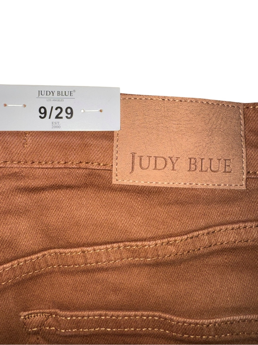 Judy Blue High Waist Garment Dyed Wide Leg Crop Jeans — NWT — Size 9/29 - Picture 4 of 8